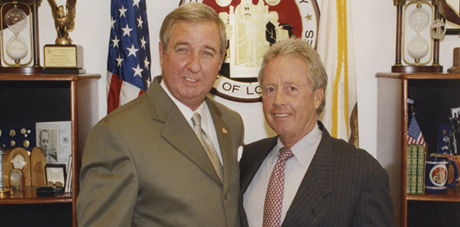 Jon Bryant Artz and former L.A. District Attorney Steve Cooley.